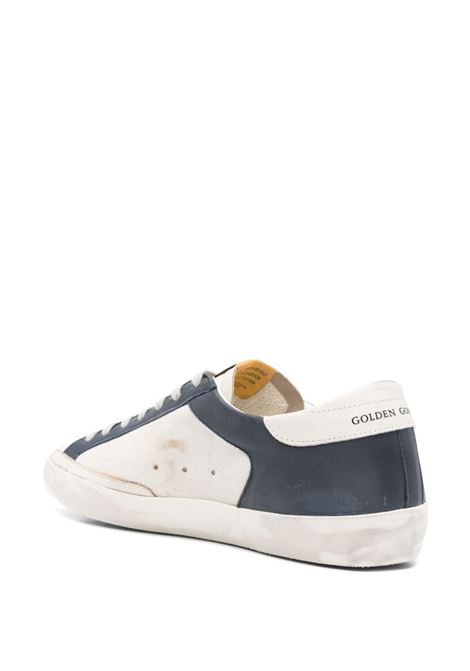 Sneakers Superstar in bianco e blu Golden goose - uomo GOLDEN GOOSE | GMF00103F00690282869